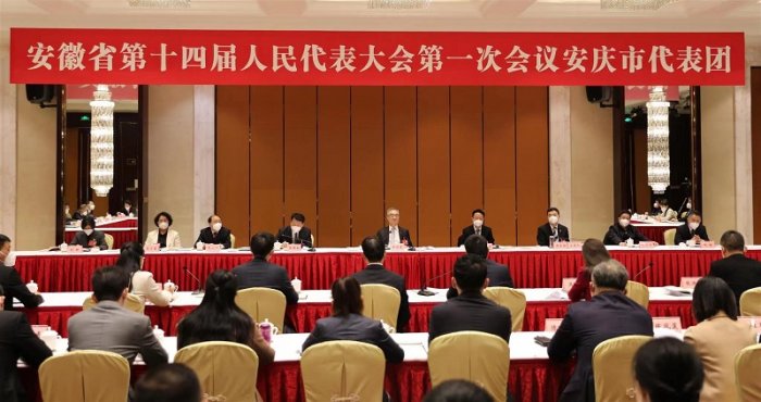 王清宪在参加安庆市代表团审议时强调 发挥优势创新思